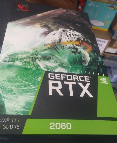 Placa de video pcyes RTX2060 6gb gddr6