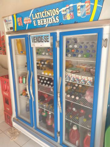 Expositor Auto Serviço Frios E Laticínios 3 Portas refrimaxx