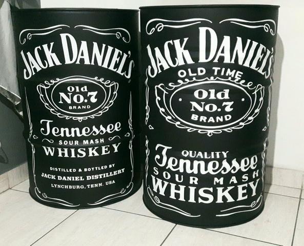 Tambor Barril Tonel Decorativo Jack Daniel's x 12x R$ 25,0 x Entrega Grátis x Garantia 3 - Foto 3