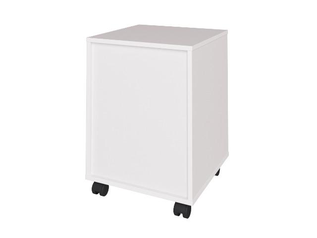 Gaveteiro 3 gavetas 100% Mdf com chaves cor branco - Foto 5