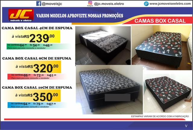 Cama box casal