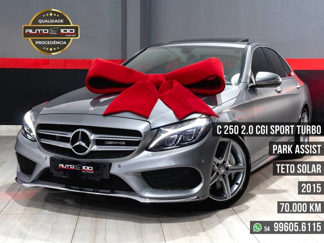 MERCEDES-BENZ C 250 2.0 CGI SPORT TURBO 16V GASOLINA 4P AUTOMÁTICO