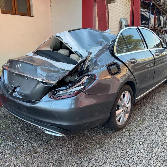 Mercedes Benz C180 1.6 2019 Farol Capo Motor Porta Cambio Airbag Retrovisor Sucata - Foto 4