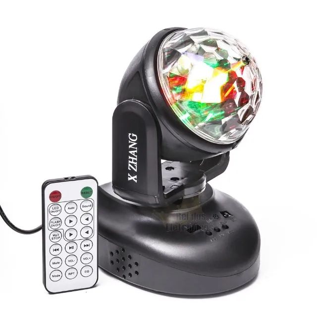 Moving Mini Head Led Rgb Bola Maluca 