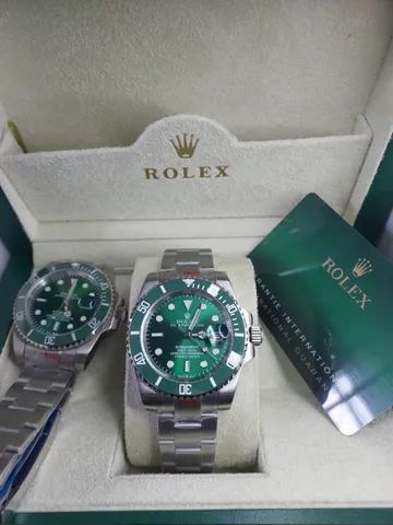 Rolex Hulk linha Premium automático