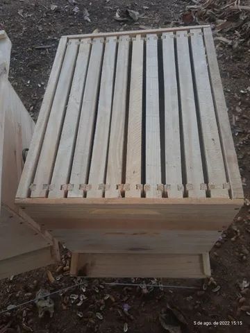 Caixa padrao longstroth feitas de pinus,sob demanda  - Foto 2