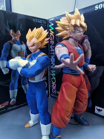 Estátua Trunks Super Saiyajin: Dragon Ball Z 40 Cm Anime Manga