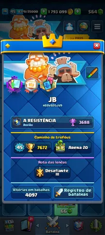 Transferir conta Clash Royale para outro celular