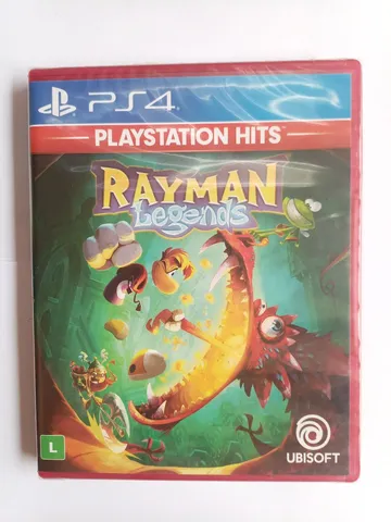 Jogo Ps4 Rayman Legends Playstation Hits Midia Fisica Novo Lacrado Original