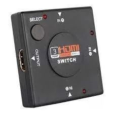 (NOVO) Switch HDMI 3 entradas