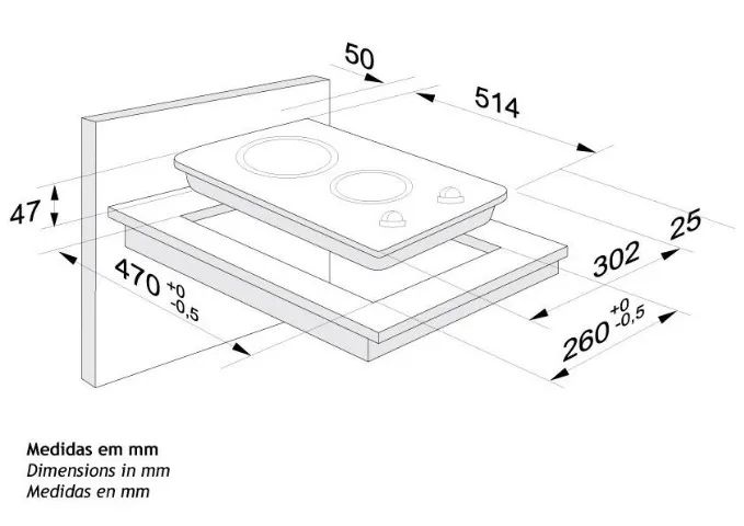 Cooktop 2 bocas - Foto 3