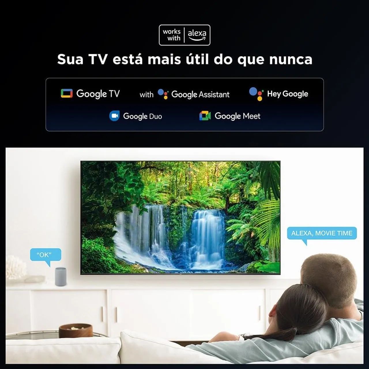Smart Tv TCL 65 Polegadas 4K - Foto 2