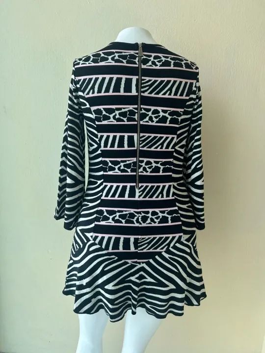Vestido Renata Campos, estampado, tamanho G. - Foto 3