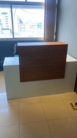 balcão para recepção live reto simples - Foto 4