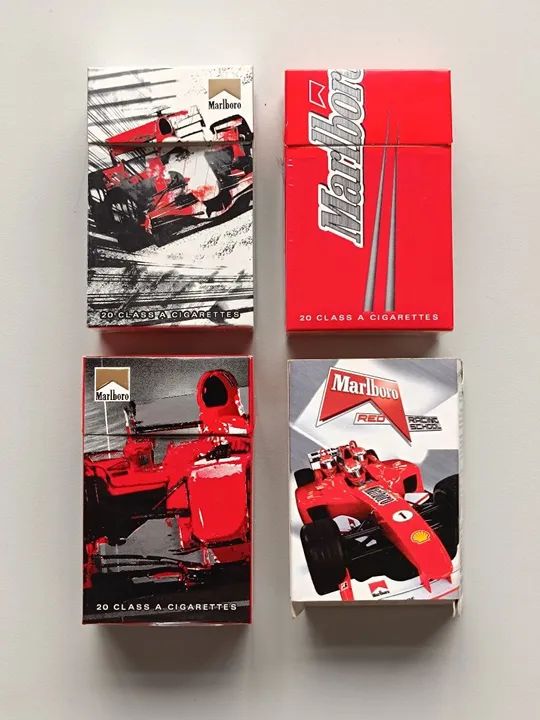Coleção Caixas de Cigarro Malrboro Vazias