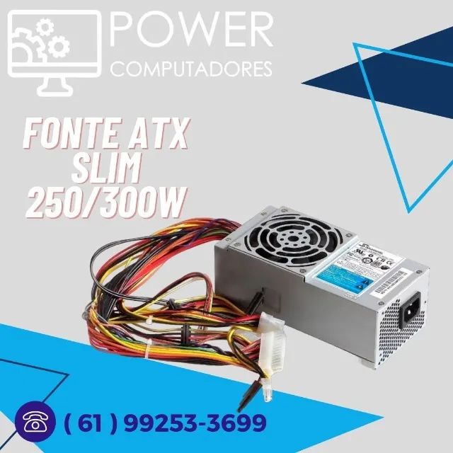 Fonte ATX Slim 300W
