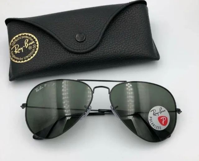 Óculos Ray-Ban Aviador Black w7 - Foto 2