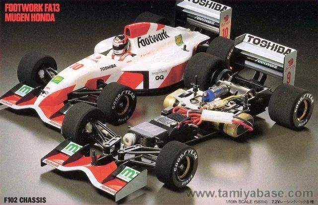 Automodelo Tamiya F102 Mugen Honda Novo - Foto 6