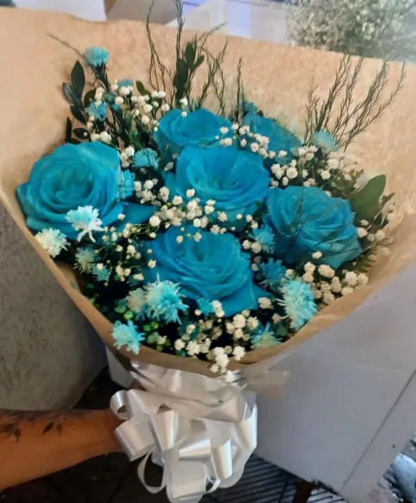Pelúcia Stitch + Buquê de Flores Naturais  - Foto 3
