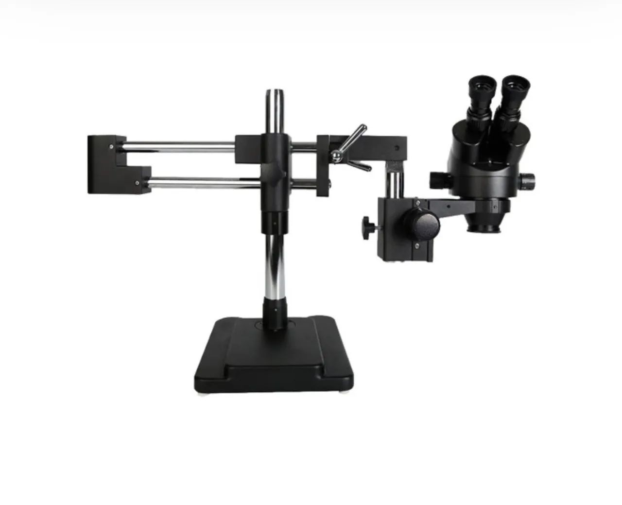 Microscópio Trinocular com base articulada camera e lampada