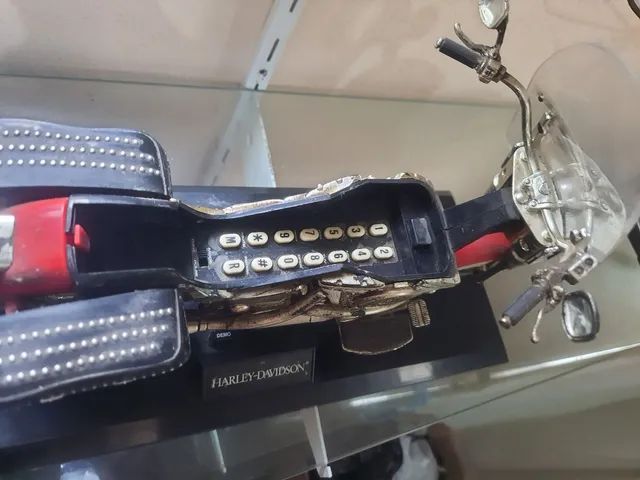 Moto telefone Harley davison  antiga coleção  - Foto 5