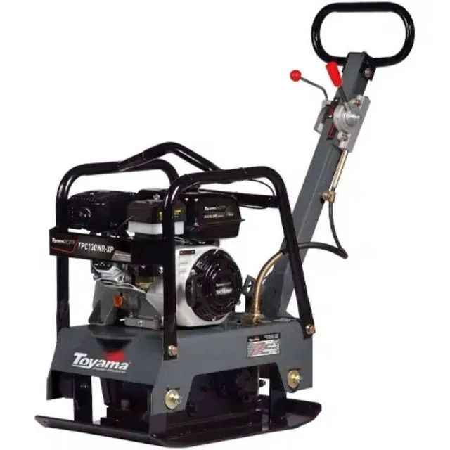 Placa Compactadora Vibratoria Revers. Toyama TPC130WR-XP 126Kg- 63x40cm- 6.5HP