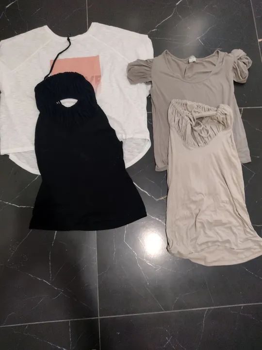 Lotes de blusas  Tam G e GG usadas a partir de - Foto 4