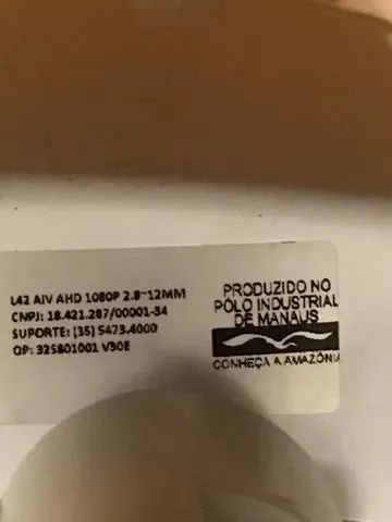 120 Câmera varifocal 2mp 1080P Full HD Bullet - Foto 2