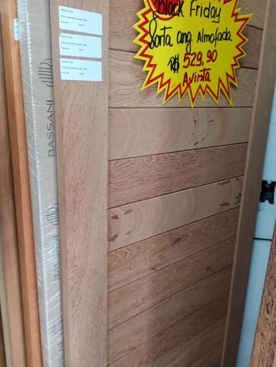 Porta de angelim Nova, só mente a porta. - Foto 3