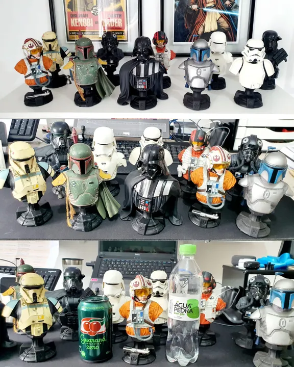 Busto Star Wars - Gentle Giants - Edição Game Stop - Completo