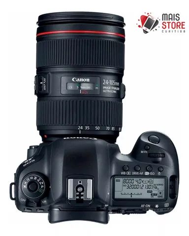 Câmera Canon Eos 5D Mark IV Ef 24-105mm f/4L Is II Usm (Novo