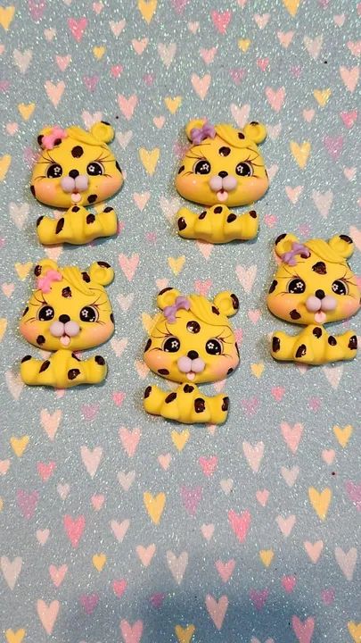 Apliques de biscuit pra caneta, laços, crachá  - Foto 3