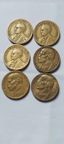 Lote cOM 12 Moedas Antigas =20 centavos (1945 A 1956) Muito Bem Conservadas MBC - Foto 5