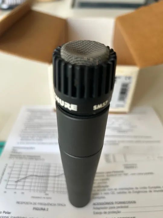Microfone Shure SM57-LC  - Foto 5