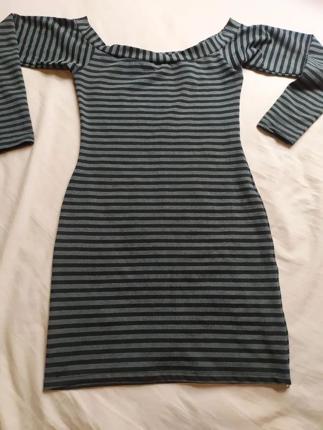 Vestido listrado 38/40 - Foto 2