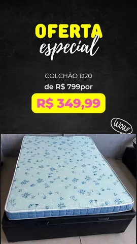 Colchão em promoção