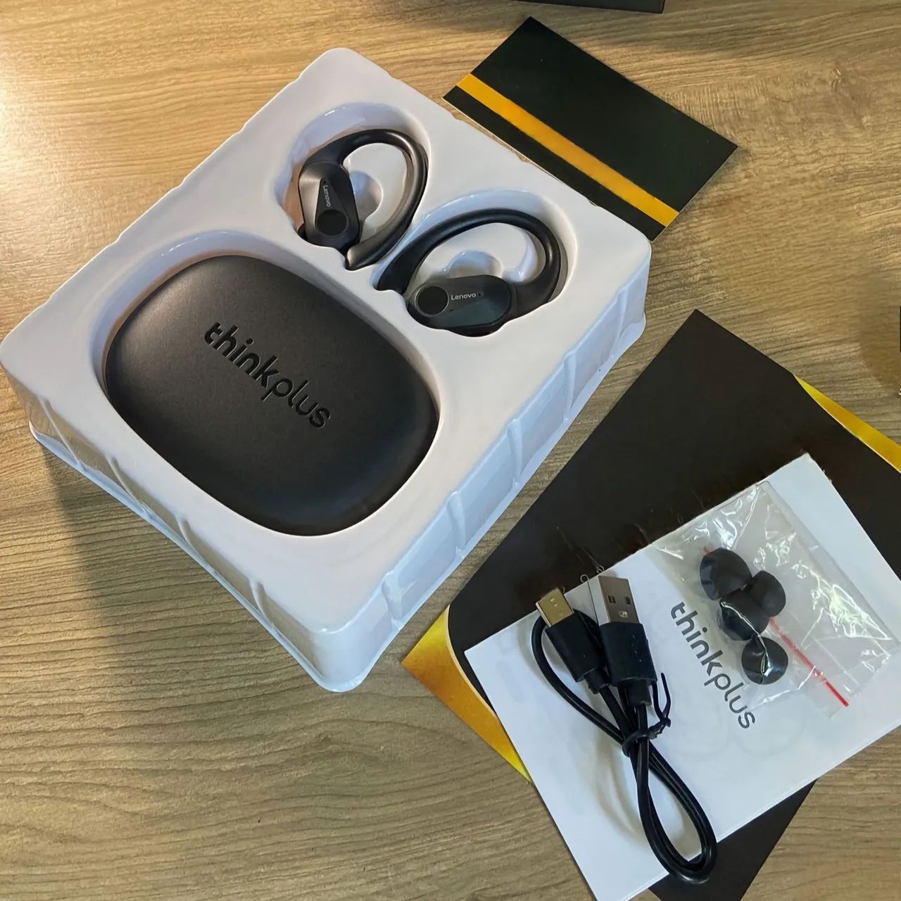 (Lacrado) Fone de ouvido bluetooth LENOVO LP75 Esportivo Original  - Foto 4