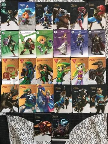 Amiibo Zelda 26 Cards Melhor Qualidade - Foto 2