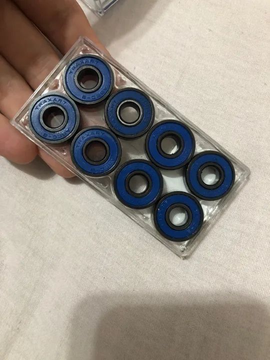 Rolamento traxart abec9 skate - Foto 2