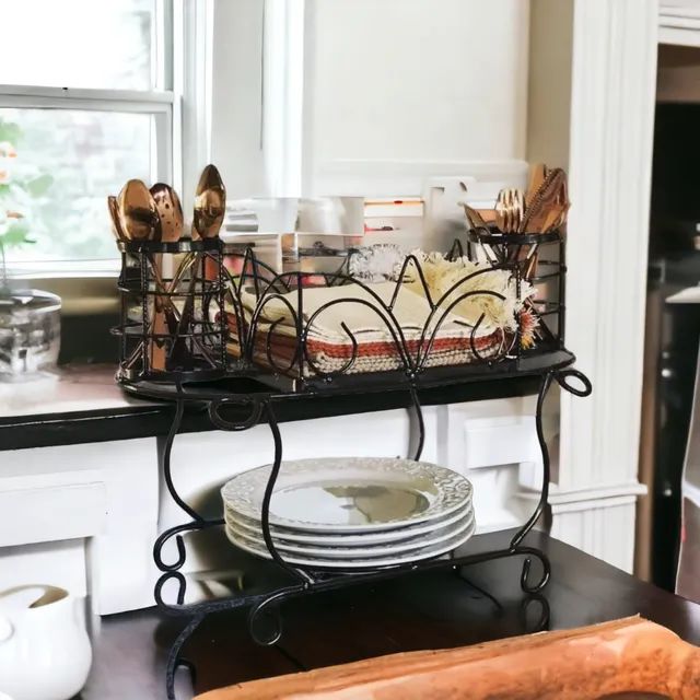 Prateiro de mesa rústico  - Foto 5