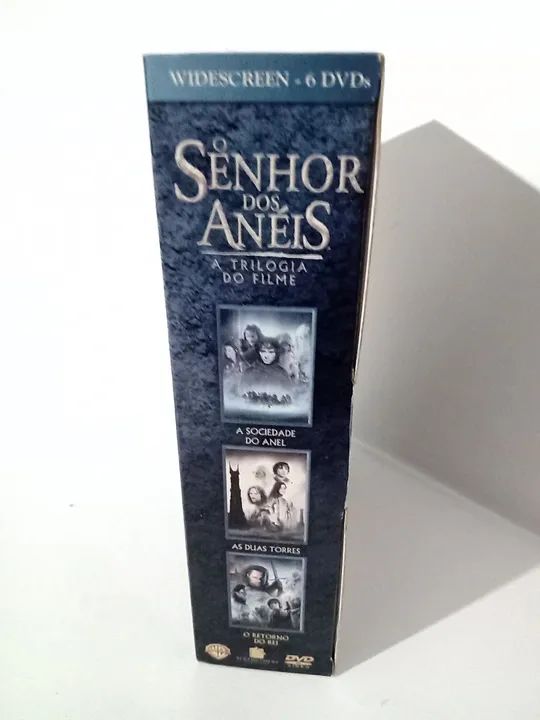 Box 6 DVD o senhor dos aneis a trilogia dos filmes A sociedade do anel  - Foto 2