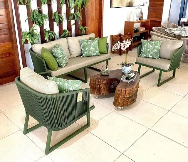 sofas varios modelos corda nautica e fibra sintetica - Foto 3