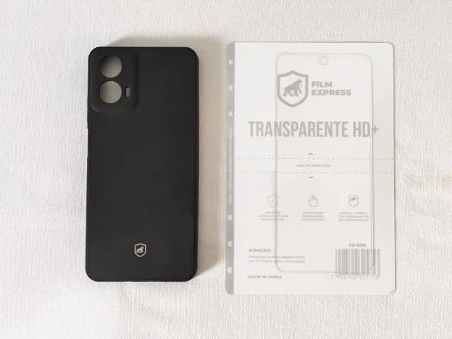 Capa e Película GShield Para Motorola G34 - Foto 2
