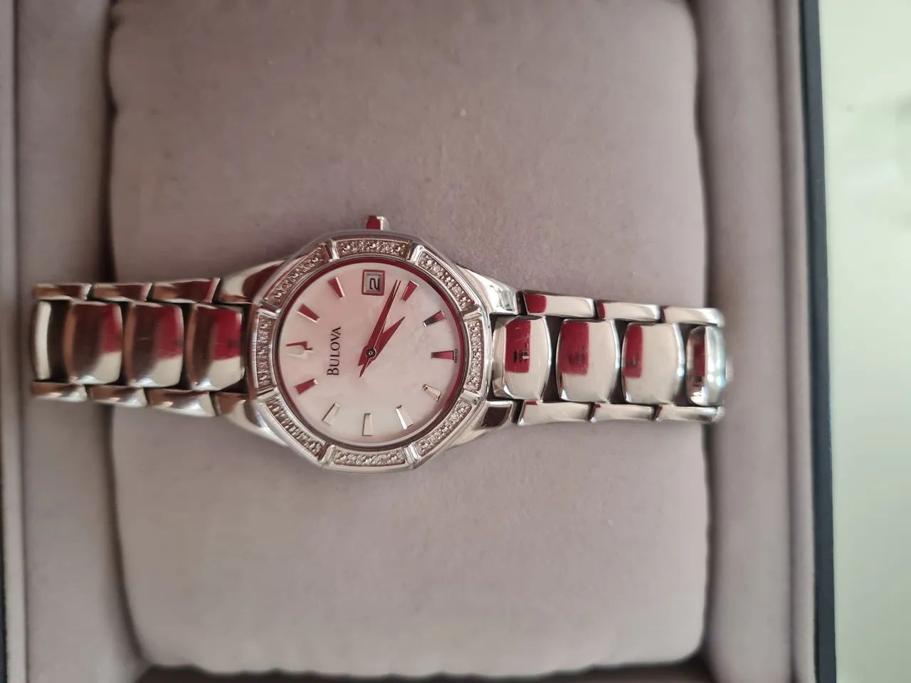 RELÓGIO BULOVA ORIGINAL FEMININO  - Foto 4