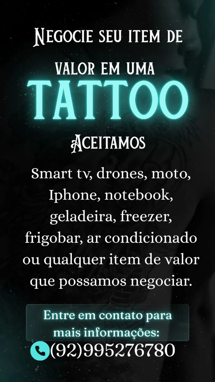 Troque seu item de valor por uma Tattoo!