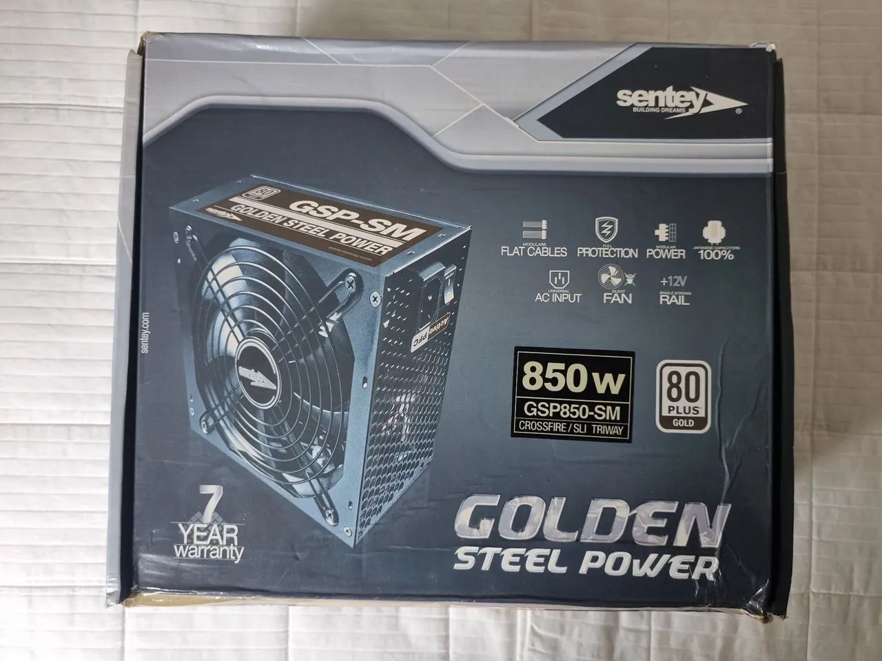 Fonte 850w modular gold