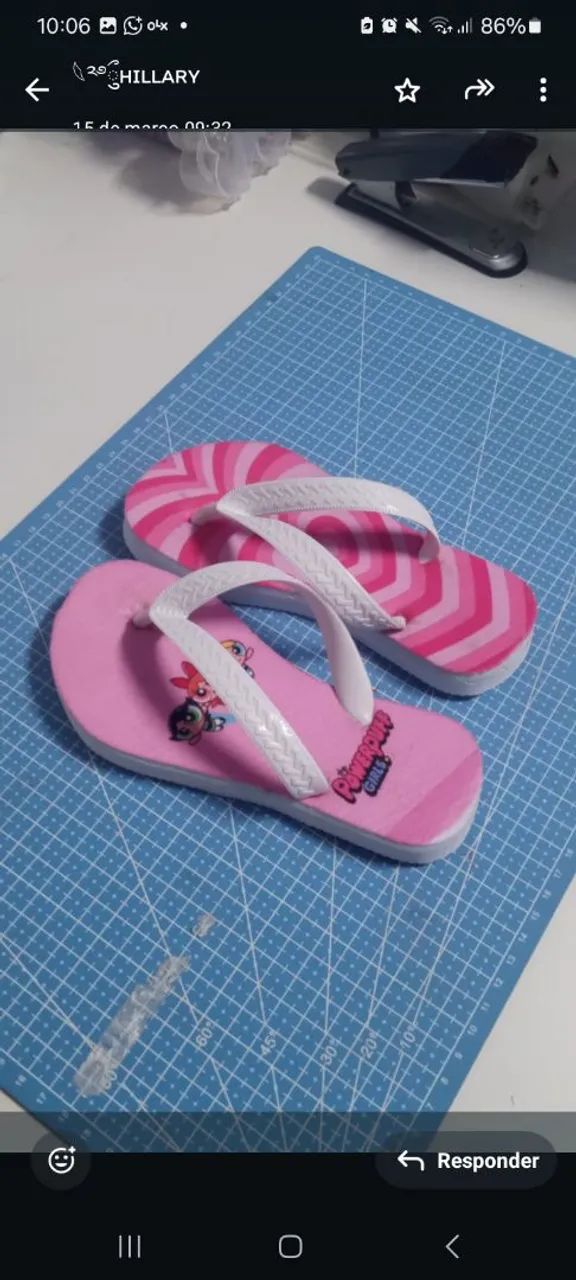 Chinelos personalizados - Tamanho variados  - Foto 2