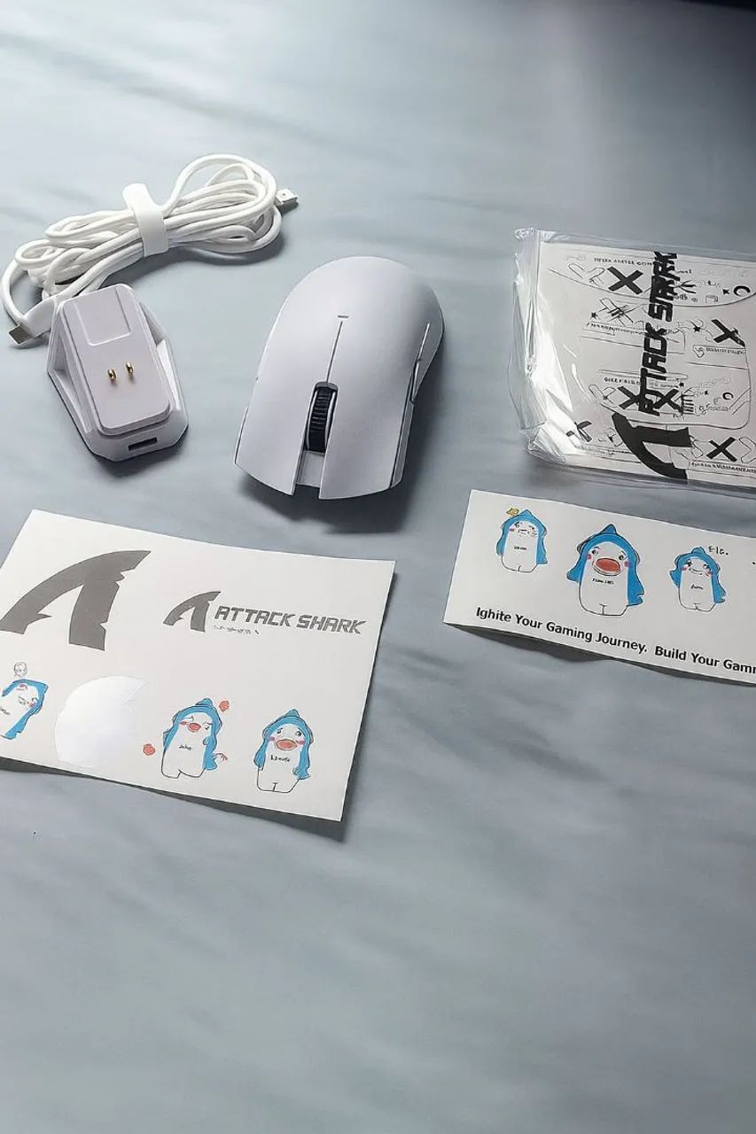 MOUSE ATTACK SHARK X11 LACRADO - Foto 3