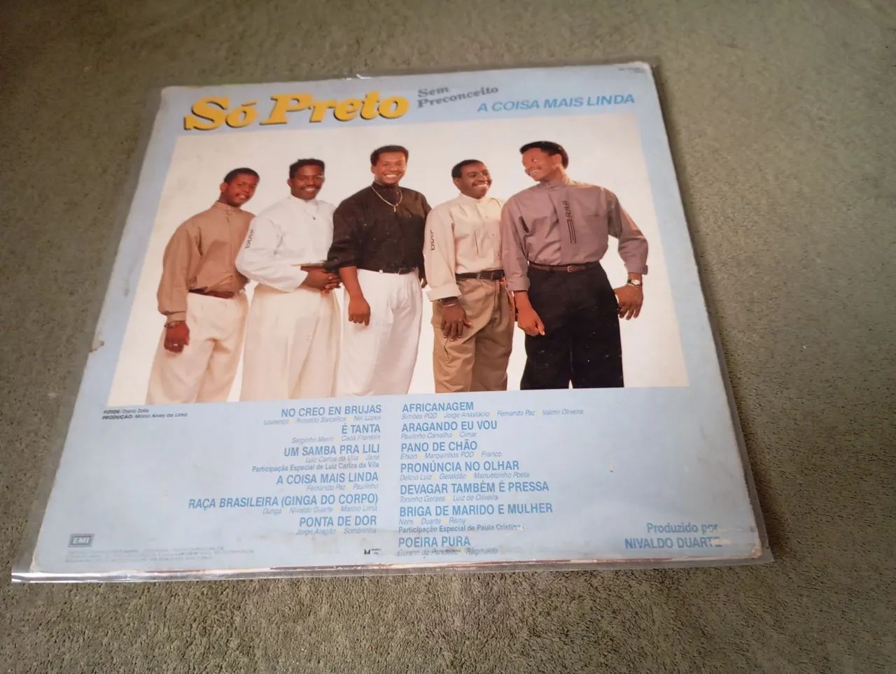 Lp Disco Vinil SÓ PRETO SEM PRECONCEITO - com Encarte  - Foto 3