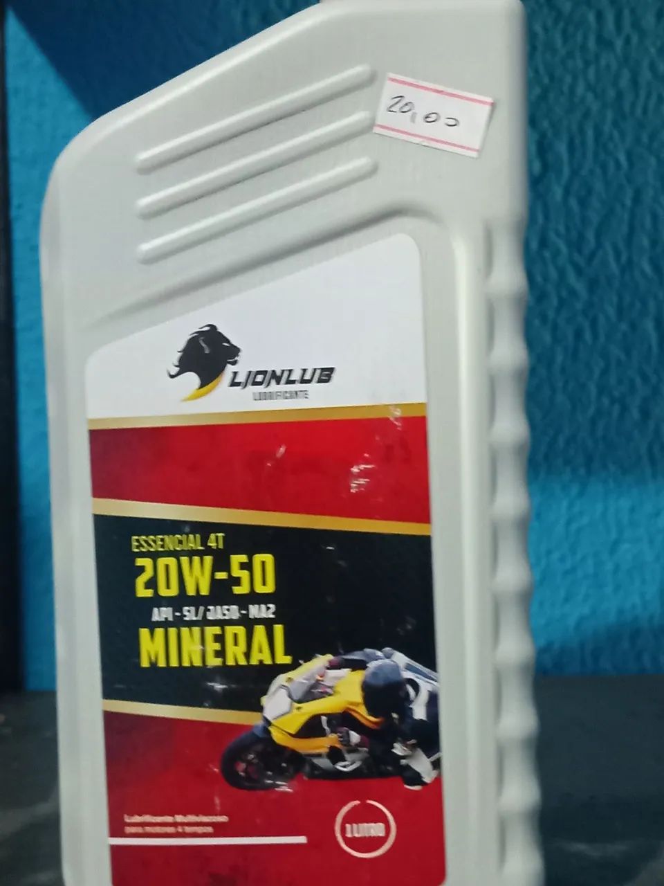 Óleo Lubrificante Castrol Activ Essentia 20W-50 4T 1L - Foto 4